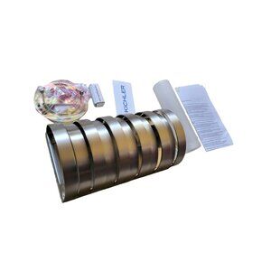Kichler 43305NI Roswell Wall Sconce 1-Light Halogen, Brushed Nickel